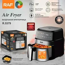 سرخ کن بدون روغن 8 لیتری راف مدل 5379
