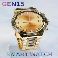 ساعت هوشمند طلایی  مدل Gen15