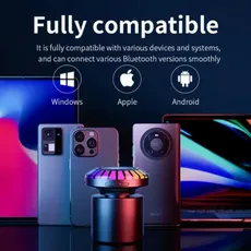 اسپیکر قابل حمل RGB رنگارنگ Rhythm Light   بی سیم 