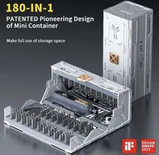 ست پیچ گوشتی 180 عددی جاک می   مدل JM-8192  