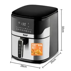 سرخ کن و هواپز 8.3لیتری ترازودار دیجیتالی راف مدل R.5375