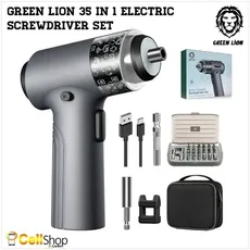 ست پیچ گوشتی شارژی 35 در 1 گرین لاین