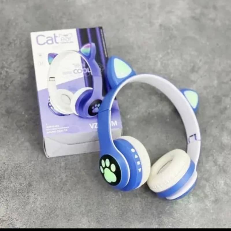 هدفون بلوتوثی گربه ای CAT EAR VZV-23M