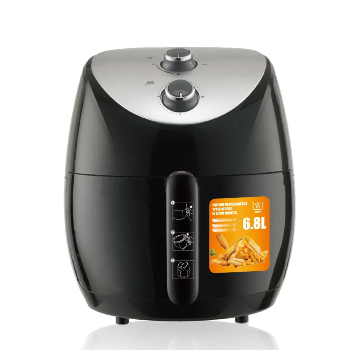 سرخ کن و هواپز 6.8لیتری راف مدل R.5285