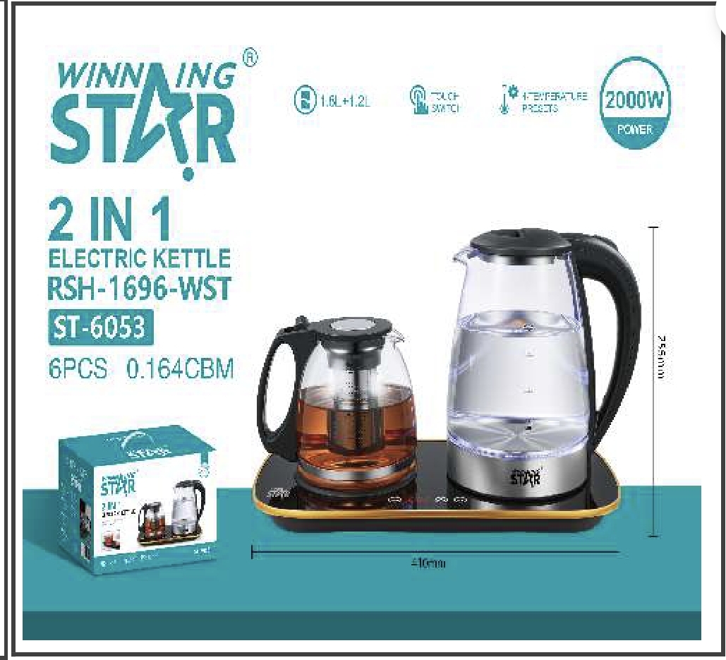 کتری برقی 2 کاره وینینگ استار مدل ST-6053